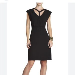 NWT BCBG MAXAZRIA Black KATRYN Dress Size 4